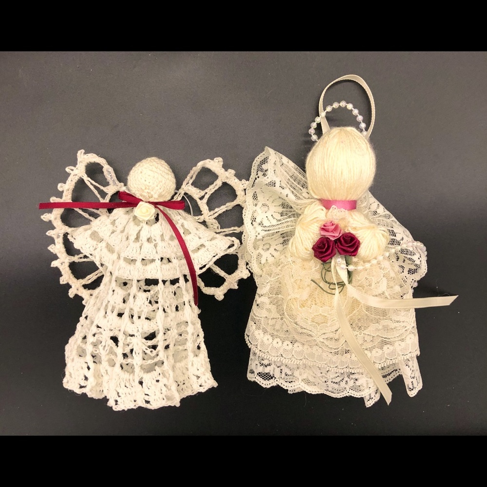 💲3/$20💲🌸Vintage hand-made holiday angel decor🌸